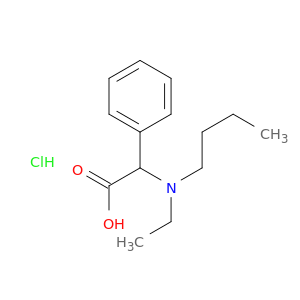 2-(Butyl(ethyl)amino)-2-phenylacetic acid hydrochloride