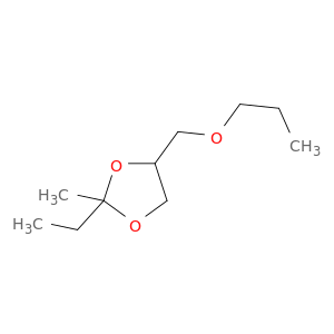 1,3-Dioxolane, 2-ethyl-2-methyl-4-(propoxymethyl)-
