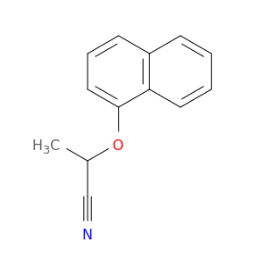 propionitrile, 2-(1-naphthyloxy)-