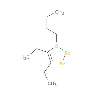 3H-1,2,3-Diselenaborole, 3-butyl-4,5-diethyl-