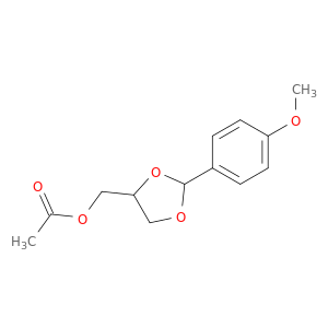 [2-(4-methoxyphenyl)-1,3-dioxolan-4-yl]methyl acetate