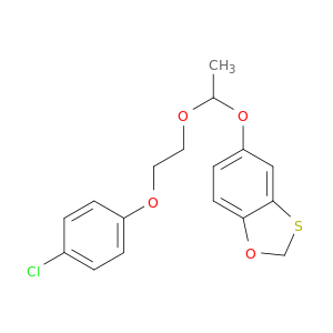 5-{1-[2-(4-chlorophenoxy)ethoxy]ethoxy}-1,3-benzoxathiole