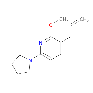 3-Allyl-2-methoxy-6-(pyrrolidin-1-yl)pyridine