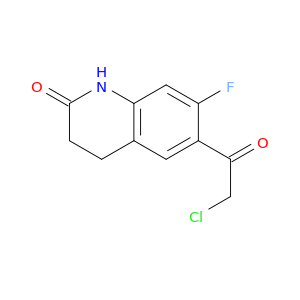 6-(2-chloroacetyl)-7-fluoro-1,2,3,4-tetrahydroquinolin-2-one