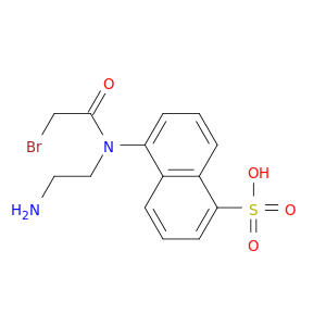 N-Bromoacetyl-N-(1-sulfo-5-naphthyl)ethylenediamine