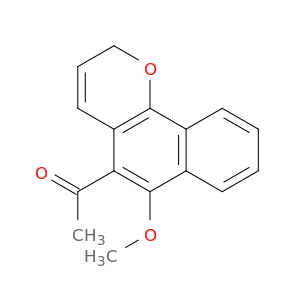 Ethanone, 1-(6-methoxy-2H-naphtho[1,2-b]pyran-5-yl)-