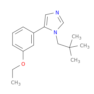 1H-Imidazole,1-(2,2-dimethylpropyl)-5-(3-ethoxyphenyl)-