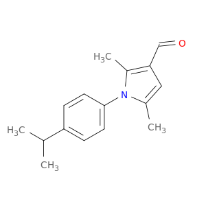 2,5-Dimethyl-1-[4-(propan-2-yl)phenyl]-1H-pyrrole-3-carbaldehyde