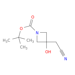 tert-butyl 3-(cyanomethyl)-3-hydroxyazetidine-1-carboxylate