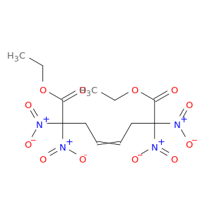 4-Octenedioic acid, 2,2,7,7-tetranitro-, diethyl ester