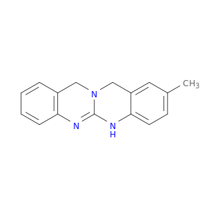 11H-Quinazolino[2,3-b]quinazoline, 5,13-dihydro-2-methyl-