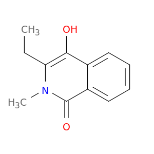 1(2H)-Isoquinolinone, 3-ethyl-4-hydroxy-2-methyl-