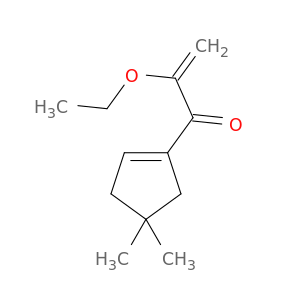 2-Propen-1-one, 1-(4,4-dimethyl-1-cyclopenten-1-yl)-2-ethoxy-