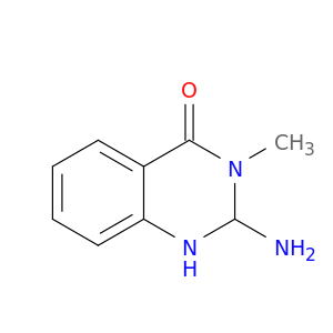4(1H)-Quinazolinone, 2-amino-2,3-dihydro-3-methyl-