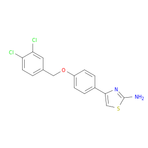 4-{4-[(3,4-DICHLOROBENZYL)OXY]PHENYL}-1,3-THIAZOL-2-AMINE