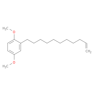 Benzene, 1,4-dimethoxy-2-(10-undecenyl)-