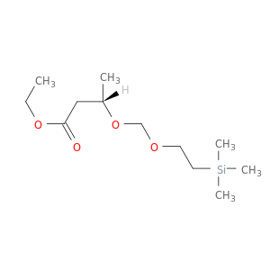 Butanoic acid, 3-[[2-(trimethylsilyl)ethoxy]methoxy]-, ethyl ester, (S)-