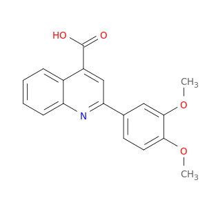 2-(3,4-二甲氧基苯基)喹啉-4-羧酸