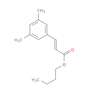 2-Propenoic acid, 3-(3,5-dimethylphenyl)-, butyl ester, (2E)-