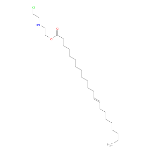 13-Docosenoic acid, 2-[(2-chloroethyl)amino]ethyl ester, (E)-