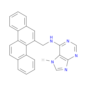 9H-Purin-6-amine,N-(5-chrysenylmethyl)-