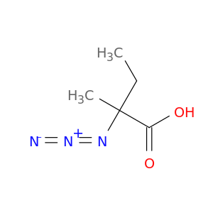 Butanoic acid, 2-azido-2-methyl-