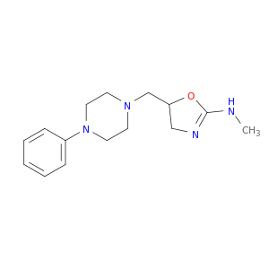 N-METHYL-5-[(4-PHENYL-(PIPERAZIN-1-YL))METHYL]-4,5-DIHYDRO-1,3-OXAZOL-2-A MINE