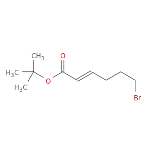 2-Hexenoic acid, 6-bromo-, 1,1-dimethylethyl ester, (E)-