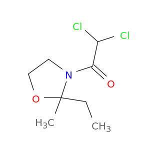 Oxazolidine, 3-(dichloroacetyl)-2-ethyl-2-methyl-