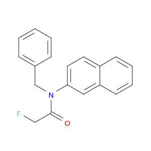 Acetamide,2-fluoro-N-2-naphthalenyl-N-(phenylmethyl)-