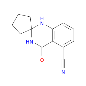 4-氧代螺[1,2,3,4-四氢喹唑啉-2,1'-环戊烷]-5-甲腈