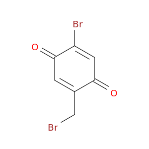 2,5-Cyclohexadiene-1,4-dione, 2-bromo-5-(bromomethyl)-
