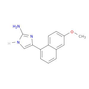 1H-Imidazol-2-amine, 4-(6-methoxy-1-naphthalenyl)-