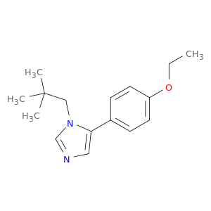 1H-Imidazole,1-(2,2-dimethylpropyl)-5-(4-ethoxyphenyl)-