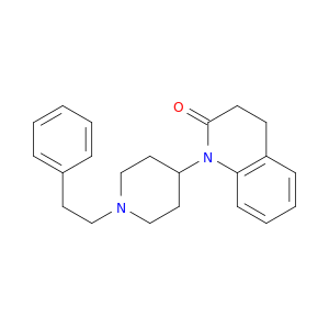 2(1H)-Quinolinone, 3,4-dihydro-1-[1-(2-phenylethyl)-4-piperidinyl]-