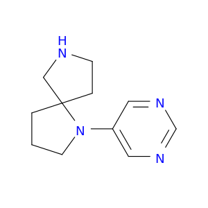 1,7-Diazaspiro[4.4]nonane, 1-(5-pyrimidinyl)-