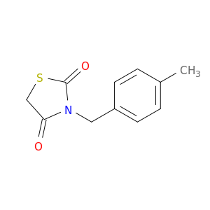 2,4-Thiazolidinedione, 3-[(4-methylphenyl)methyl]-