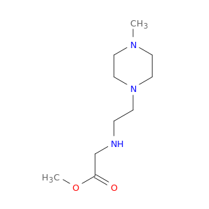 methyl 2-{[2-(4-methylpiperazin-1-yl)ethyl]amino}acetate