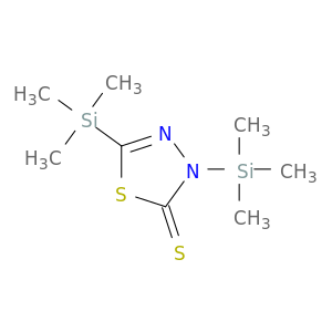 1,3,4-Thiadiazole-2(3H)-thione, 3,5-bis(trimethylsilyl)-