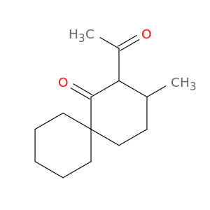 Spiro[5.5]undecan-1-one, 2-acetyl-3-methyl-
