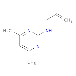 2-Pyrimidinamine, 4,6-dimethyl-N-2-propenyl-