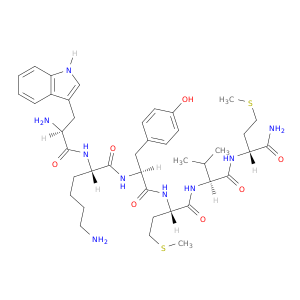 色氨酰-赖氨酰-酪氨酰-蛋氨酰-缬氨酰-D-蛋氨酸