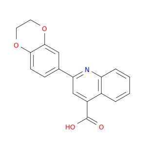 2-(2,3-Dihydro-1,4-benzodioxin-6-yl)quinoline-4-carboxylic Acid