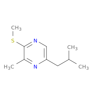 Pyrazine, 3-methyl-5-(2-methylpropyl)-2-(methylthio)-