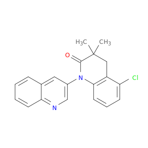 [1(2H),3'-Biquinolin]-2-one, 5-chloro-3,4-dihydro-3,3-dimethyl-