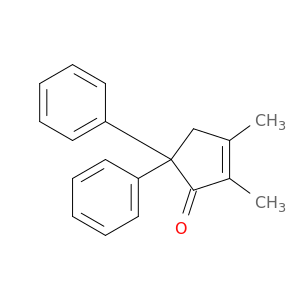 2-Cyclopenten-1-one, 2,3-dimethyl-5,5-diphenyl-