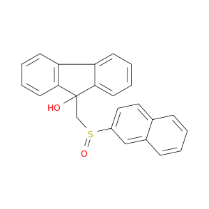 9-[(naphthalen-2-ylsulfinyl)methyl]-9h-fluoren-9-ol