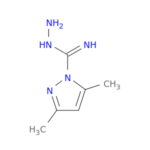 1H-Pyrazole-1-carboximidicacid, 3,5-dimethyl-, hydrazide