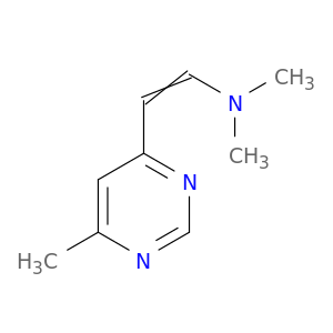 ETHENAMINE, N,N-DIMETHYL-2-(6-METHYL-4-PYRIMIDINYL)-