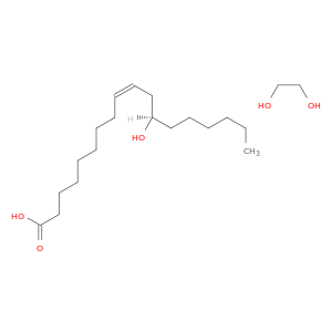 2-羟乙基(9Z,12R)-12-羟基-9-十八加入烯酸盐